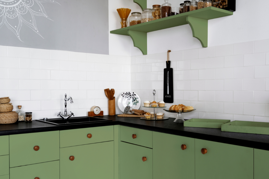 rekomendasi warna cat dinding dapur