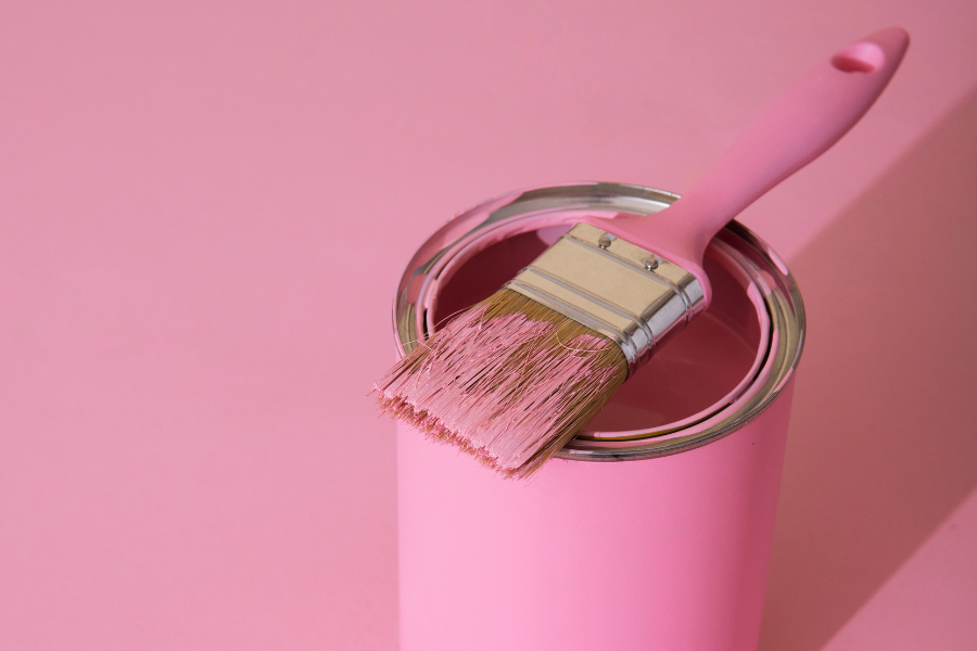 warna pink yang kalem