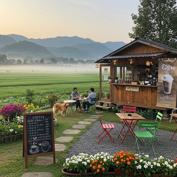 cafe outdoor unik