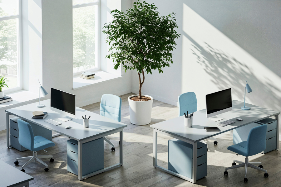 ruang kantor minimalis