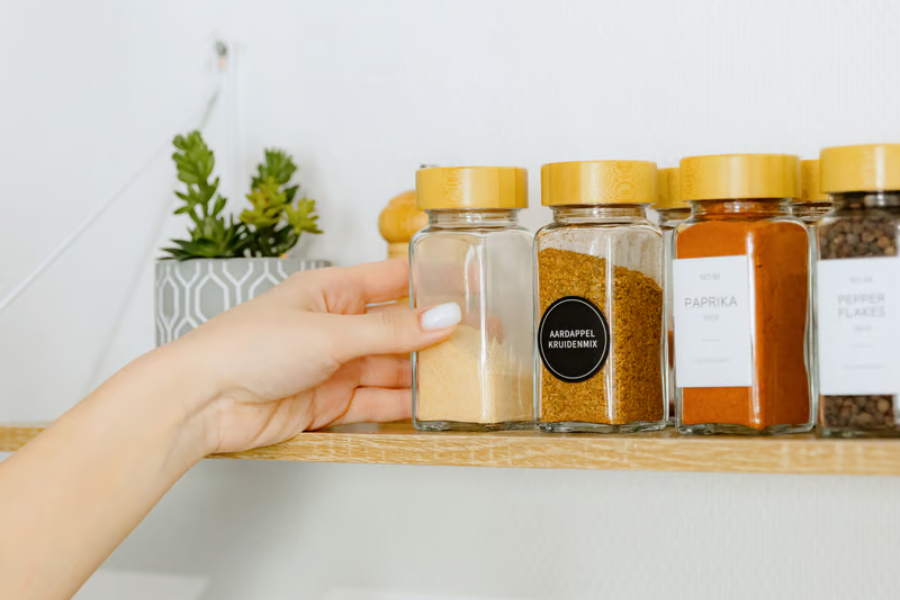 tempat bumbu dapur kedap udara